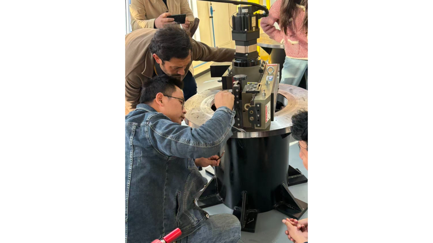 3米法兰端面加工机