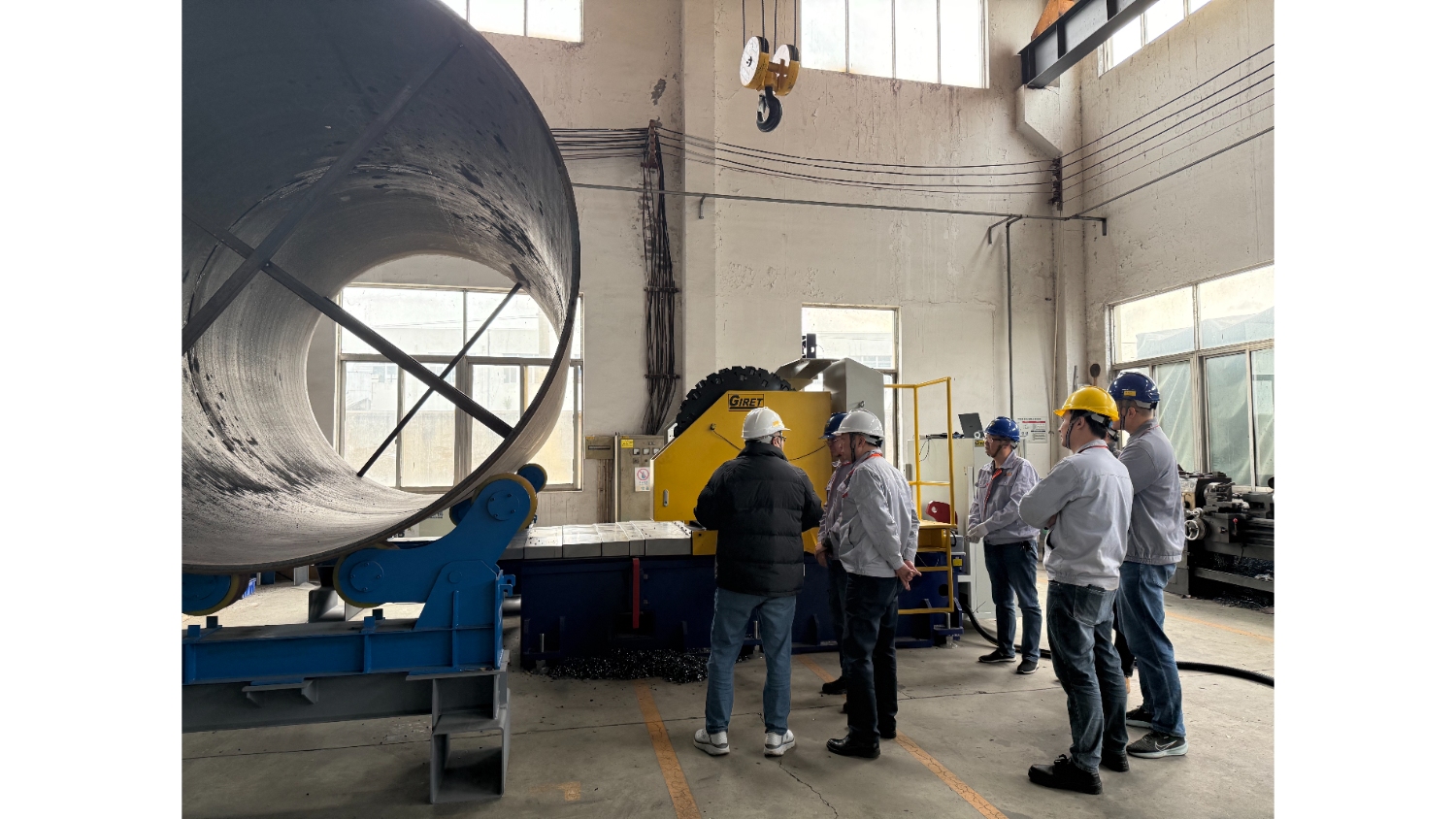 GPM-CM型管材环缝铣削机