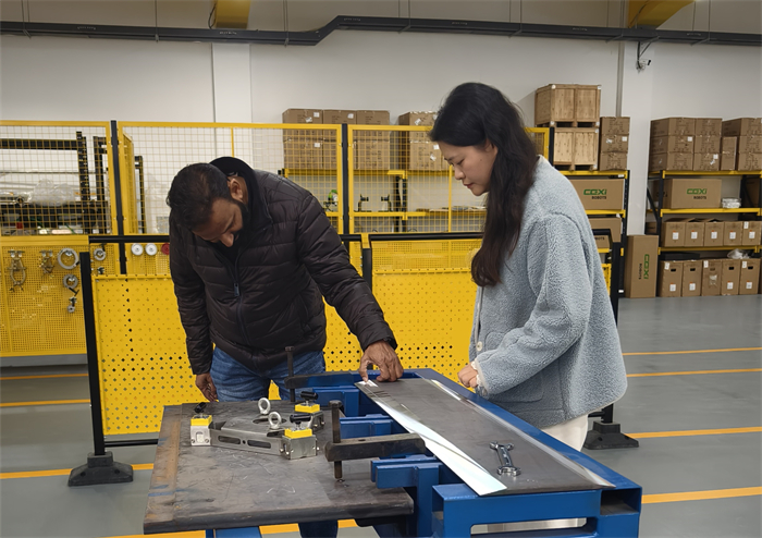 新客户来访：来自印度的客户